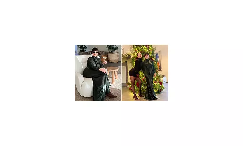 Kris Jenner's Dramatic New Look Stuns in Thanksgiving Family Photos