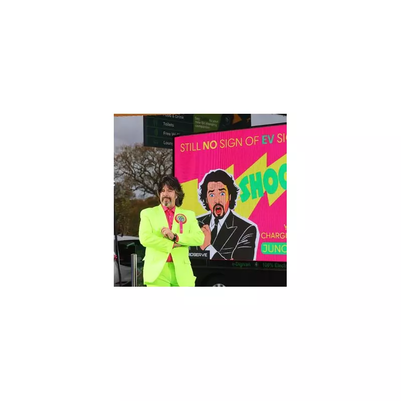 Laurence Llewelyn-Bowen Fights Outdated EV Signage as Chief Visibility Officer