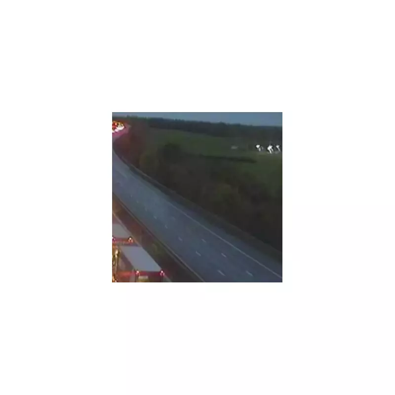 M1 Motorway Chaos: Lanes Closed After Serious Crash Causes 10-Mile Queues