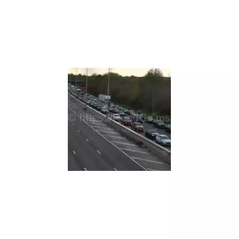 M5 Motorway Chaos: Multi-Vehicle Crash Sparks 7-Mile Queues and Hours of Delays