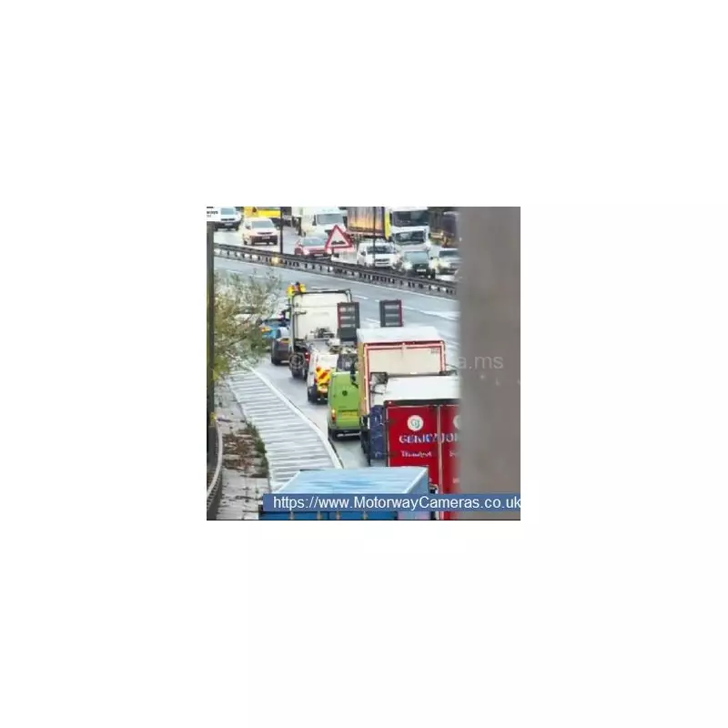 M6 Chaos: 90-Minute Delays After 3-Vehicle Crash Shuts Motorway