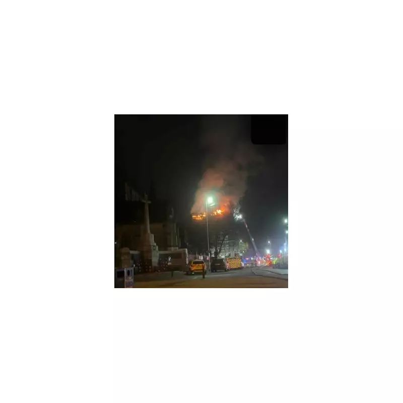 Major Fire Ravages Historic Bury Building, Bricks Crash Down