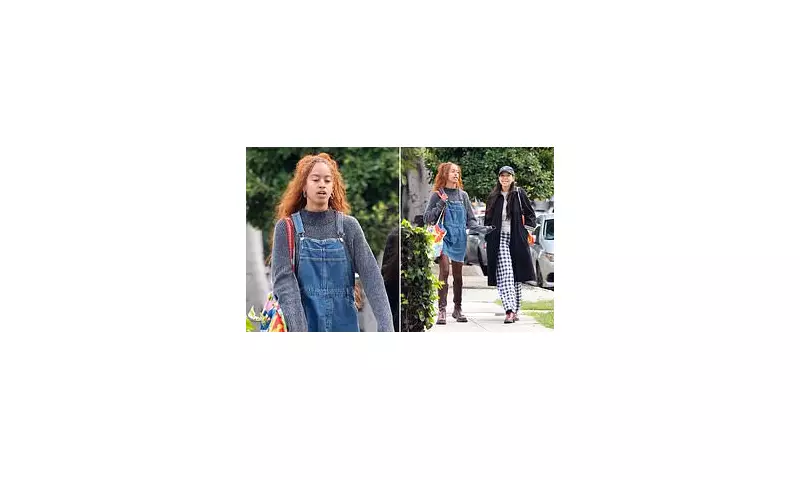 Malia Obama's LA Lunch in Autumnal Style Follows Michelle's Hair Talk