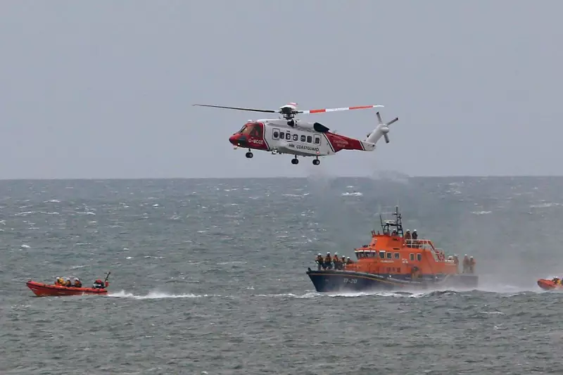 Man dies after falling overboard from vessel off Newhaven coast