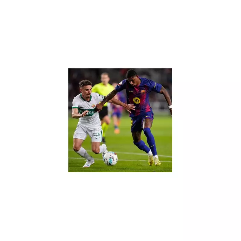 Marcus Rashford's Stunning Barcelona Form Continues With Sensational Elche Strike