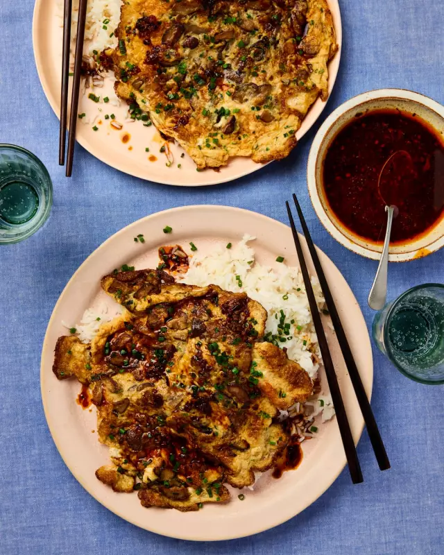 Meera Sodha's Mushroom Egg Foo Yung: A Vegetarian Takeaway Classic