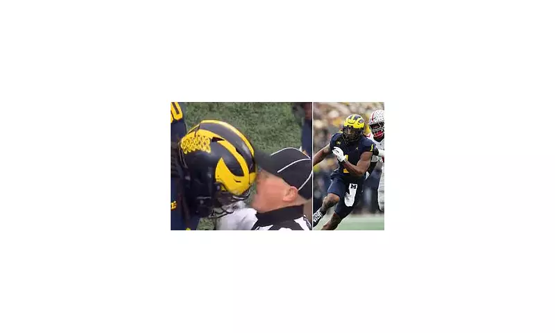 Michigan's Jaishawn Barham Headbutts Official in Shocking Incident