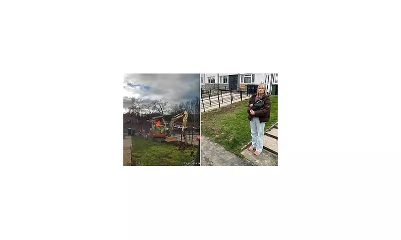 Milton Keynes Neighbour Feud Erupts Over 15ft Trench Dug Without Permission