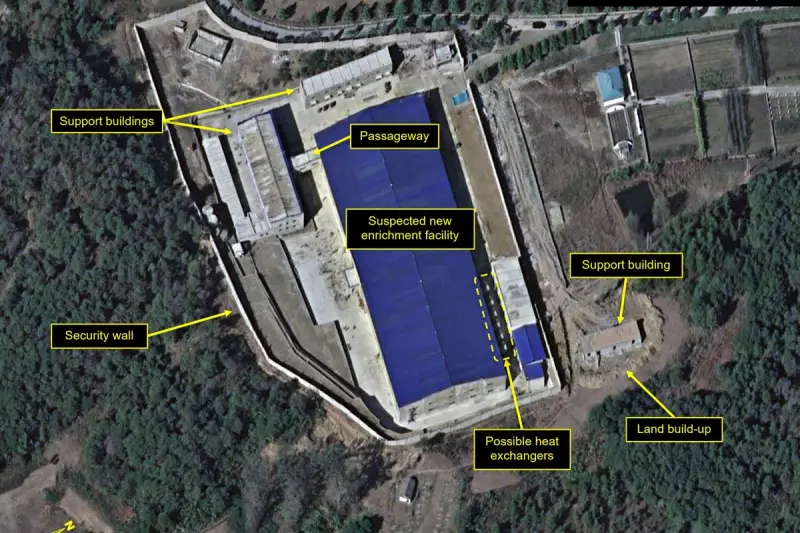 North Korea's Secret Uranium Plant Revealed in New Satellite Images