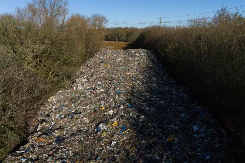 Oxfordshire Waste Mountain: No Clearance Timeline as Environment Agency Acts