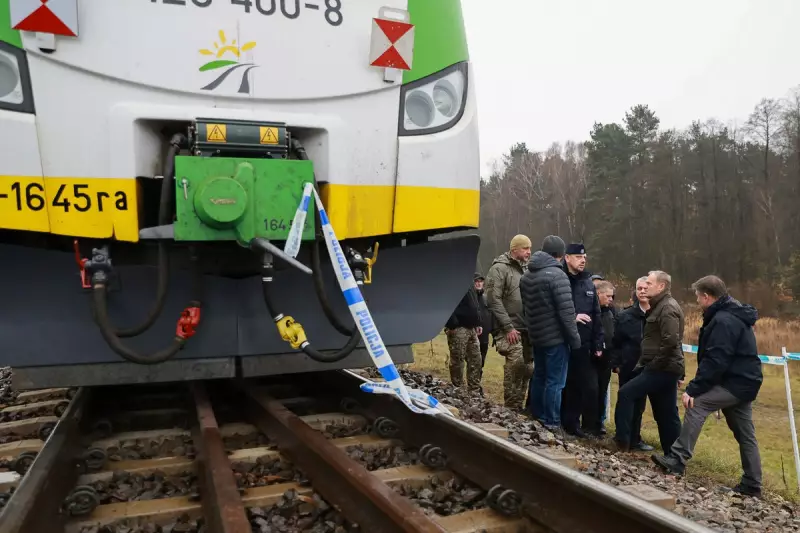 Poland Blames Ukrainian Collaborators for Railway Sabotage Attack