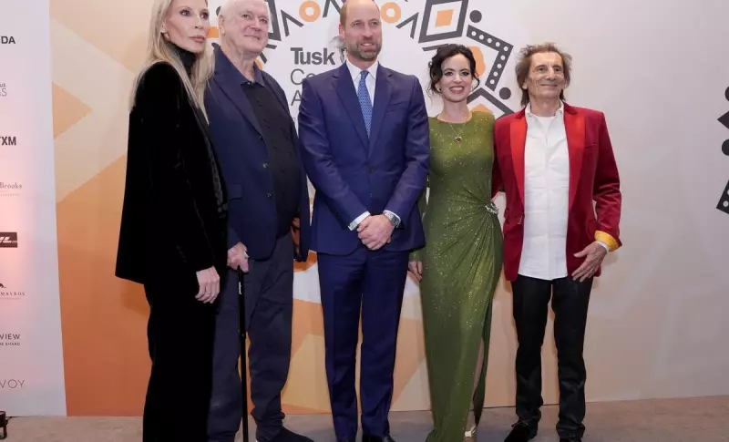 Prince William Reveals His Children Love Fawlty Towers at Tusk Awards