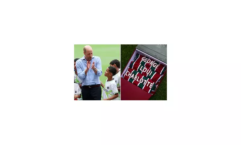 Prince William's Heartwarming Family Moment: George, Charlotte and Louis Gifted Football Shirts