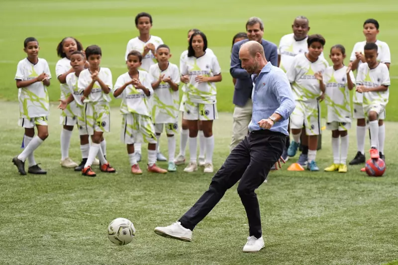 Prince William's Premier League Passion: Royal Visit to Aston Villa Training Ground
