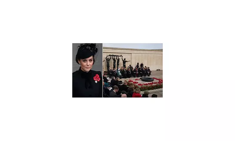 Princess of Wales Pays Solemn Tribute in Solo Visit to National Memorial Arboretum for Armistice Day