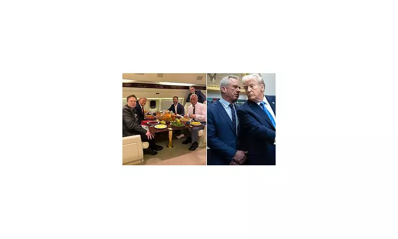 RFK Jr.'s Edited Thanksgiving Photo Trolls Trump & Musk