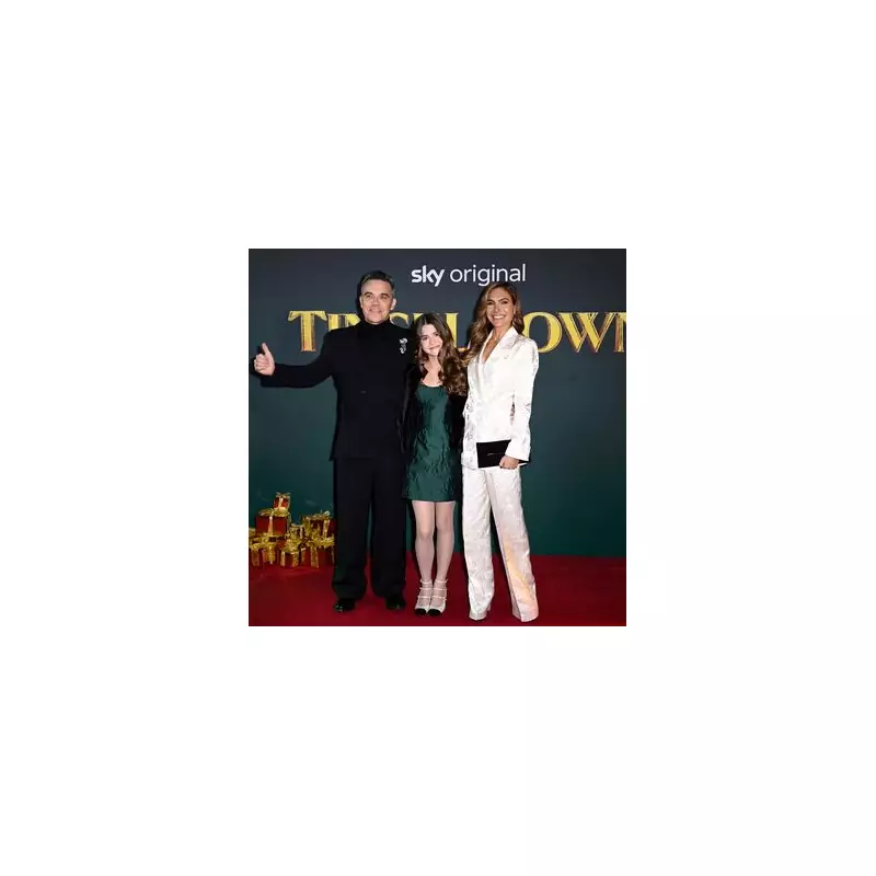 Robbie Williams' Daughter Teddy, 13, Shines at Tinsel Town Premiere