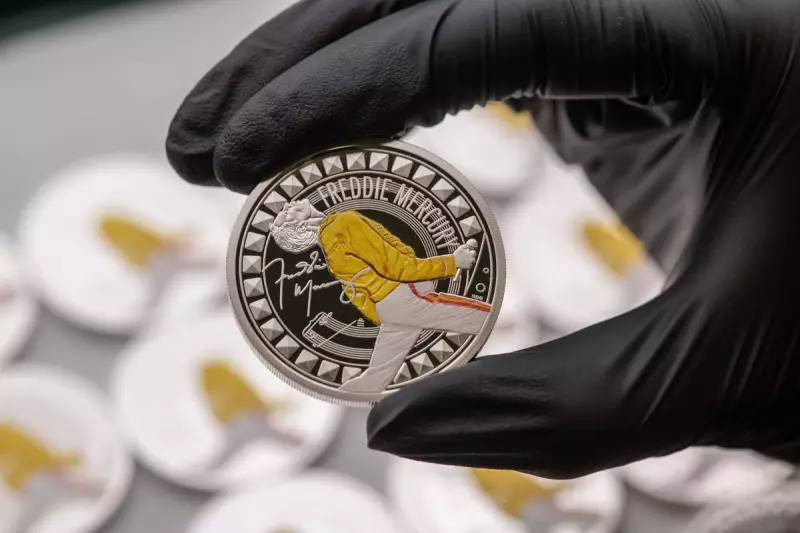 Royal Mint Launches Freddie Mercury Coin for Live Aid 40th Anniversary