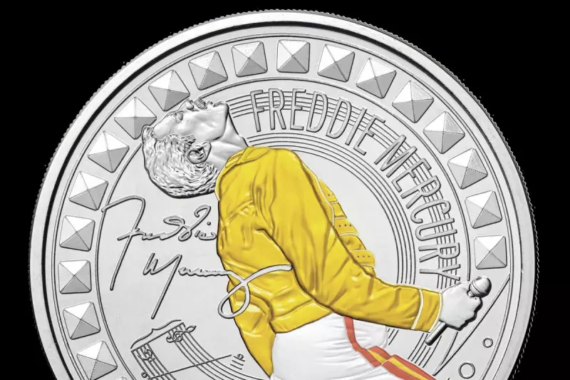 Royal Mint Launches Freddie Mercury Coin to Mark Live Aid 40th Anniversary