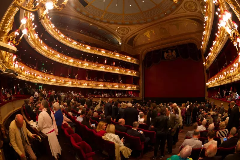 Royal Opera House Unveils New Stage Curtains to Honour King Charles