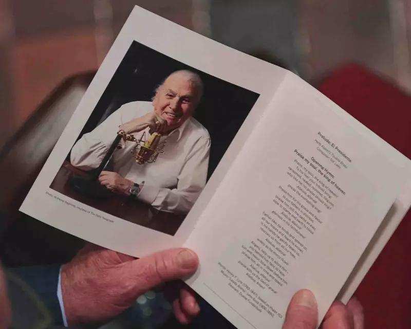 Russell Crowe's Bourbon Tribute at John Laws' State Funeral