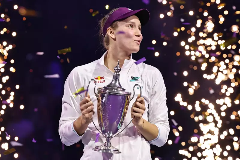 Rybakina's $5.23m WTA Finals Win Overshadowed by Trophy Snub
