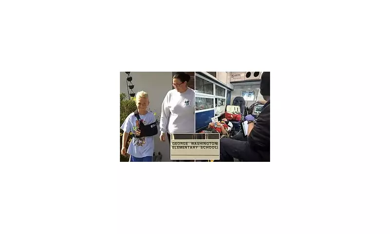 School Ceiling Collapse: 8-Year-Old Boy Suffers Concussion in California