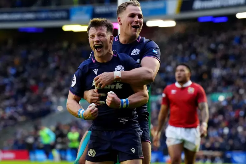 Scotland 56-0 Tonga: Van der Merwe's Record Try Caps Dominant Murrayfield Win