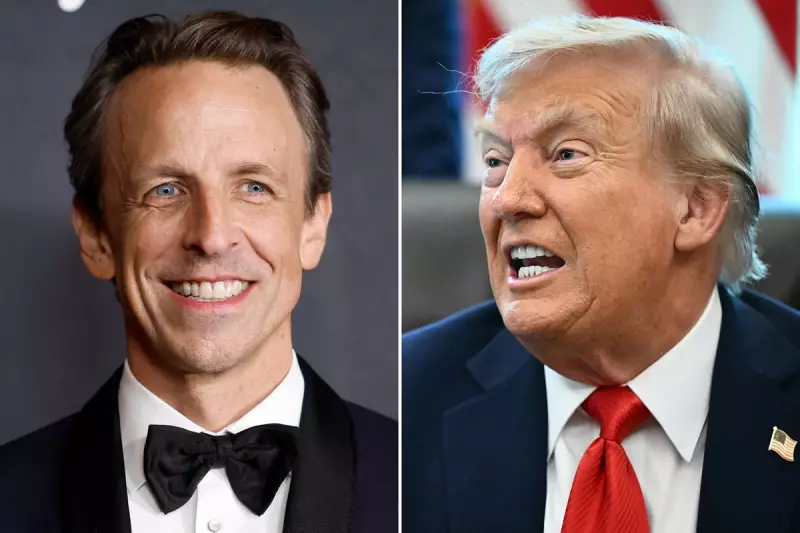 Seth Meyers Unleashes Scathing Critique on Trump's Authoritarian Rhetoric in Late-Night Monologue