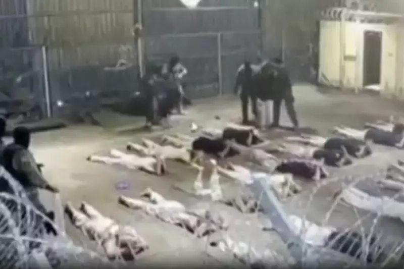Shocking Footage Reveals Alleged Abuse at Israeli Detention Facility Sde Teiman