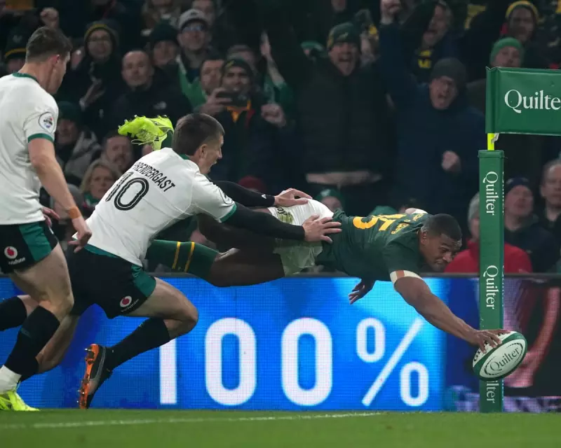 South Africa's 24-13 Victory Over Ireland Marred by Unprecedented Sin-Bin Chaos