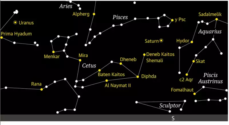 Starwatch: Track Cetus, the Sea Monster, in November's Night Sky