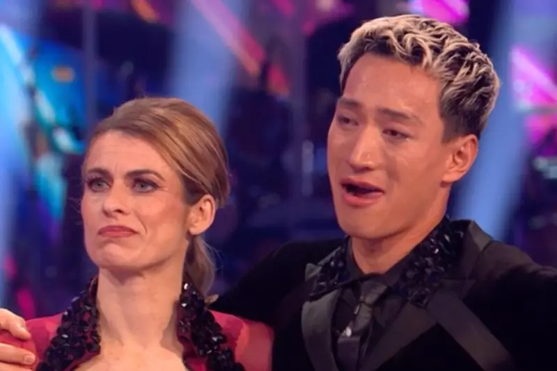 Strictly's Carlos Gu Breaks Down in Tears Over Karen Carney's Triumph