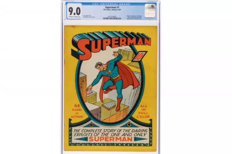 Superman #1 Comic Sells for Record $9.1M After Attic Discovery
