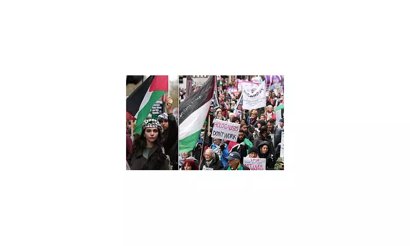 Thousands March in London for Pro-Palestine Rally on Day of Solidarity