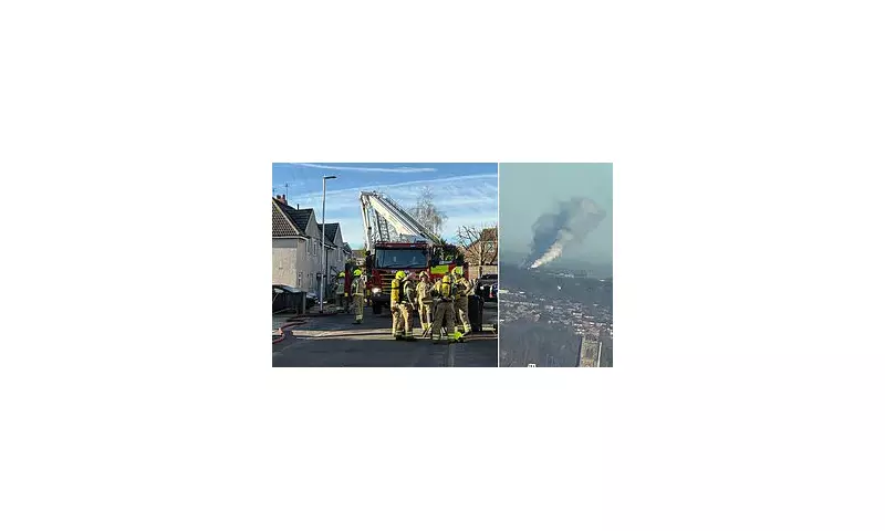 Three Houses Torched in 15-Minute Midlands Arson Spree, Man Arrested