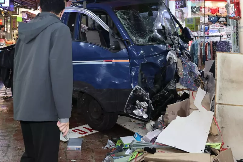 Truck Crash at South Korea Market Kills 2, Injures 18 in Bucheon