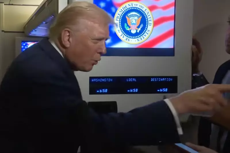 Trump Tells Female Reporter 'Quiet, Piggy' Over Epstein Files Query