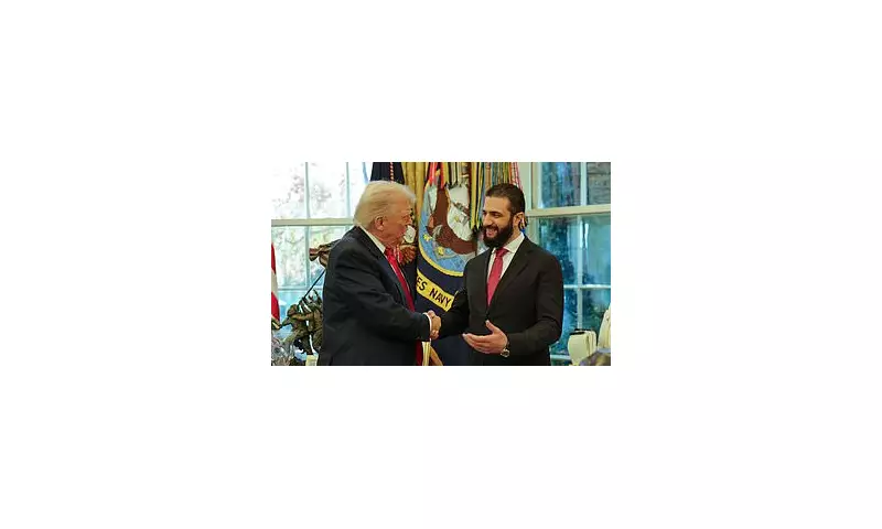 Trump's Awkward Joke to Syrian Leader Sharaa in Historic White House Meeting