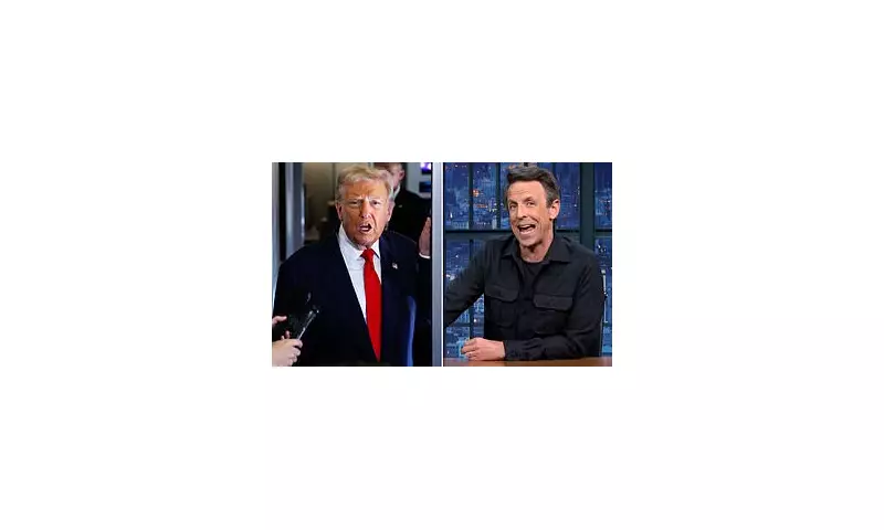 Trump's Fury Unleashed: Seth Meyers Faces Wrath After Brutal Late-Night Roasting