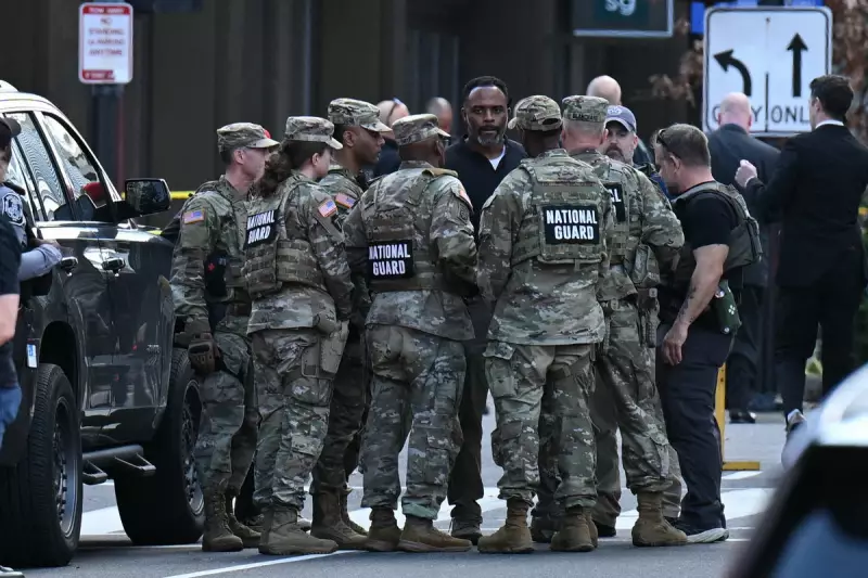 Two National Guard Members Shot Near White House in Critical Condition