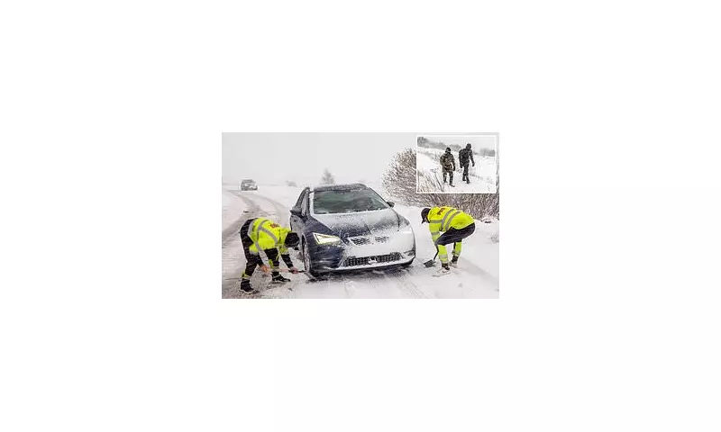 UK Braces for -12C Arctic Blast as Snow Causes Travel Chaos