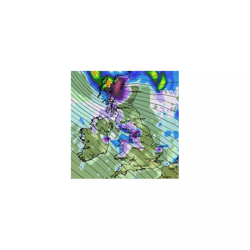 UK Snow Forecast: 34cm Arctic Blizzards to Hit from Scotland to South Coast