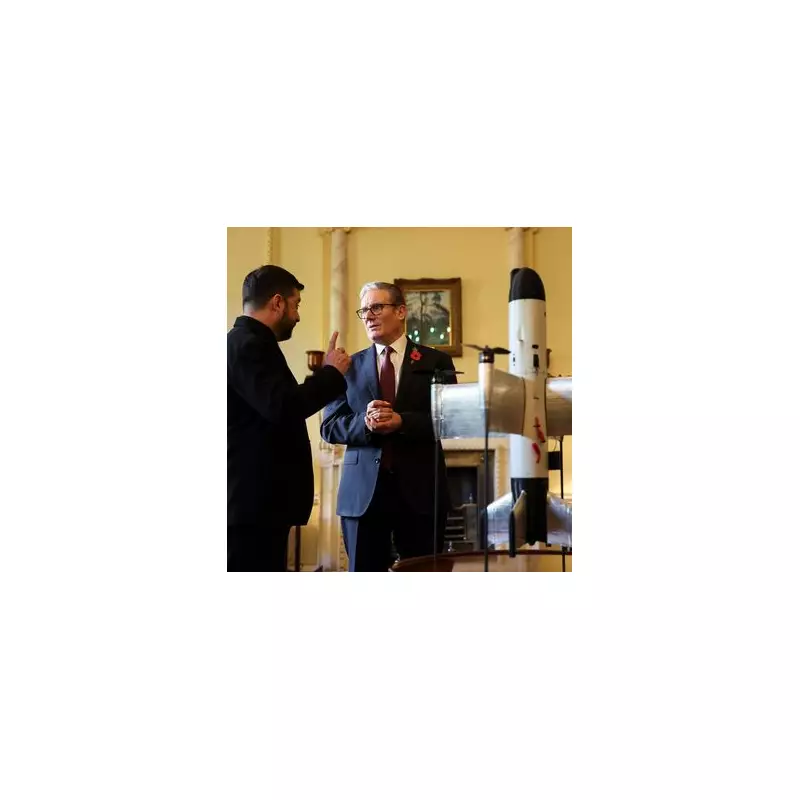 Ukraine's Octopus Drone Displayed in Downing Street as Symbol of Bravery