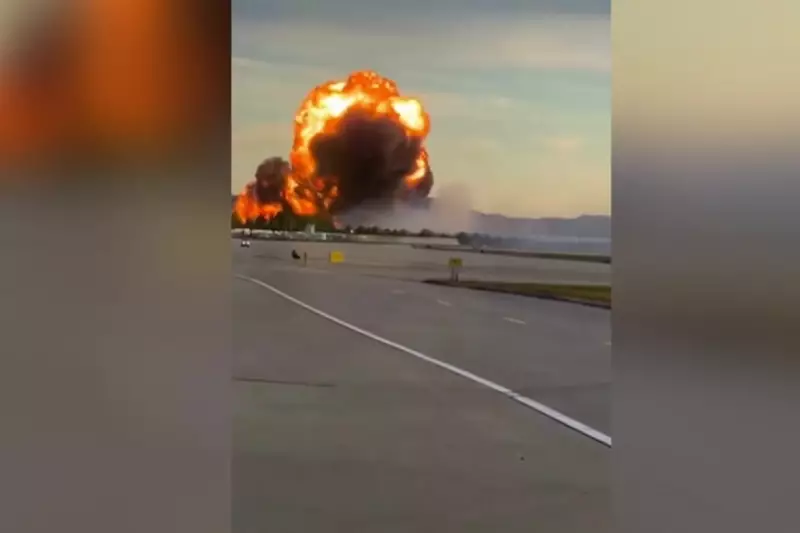 UPS Boeing 747 Erupts in Flames During Emergency Landing at Louisville Airport