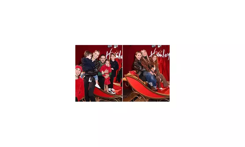 Vogue Williams and Spencer Matthews Sparkle with Festive Family Fun at London Christmas Party