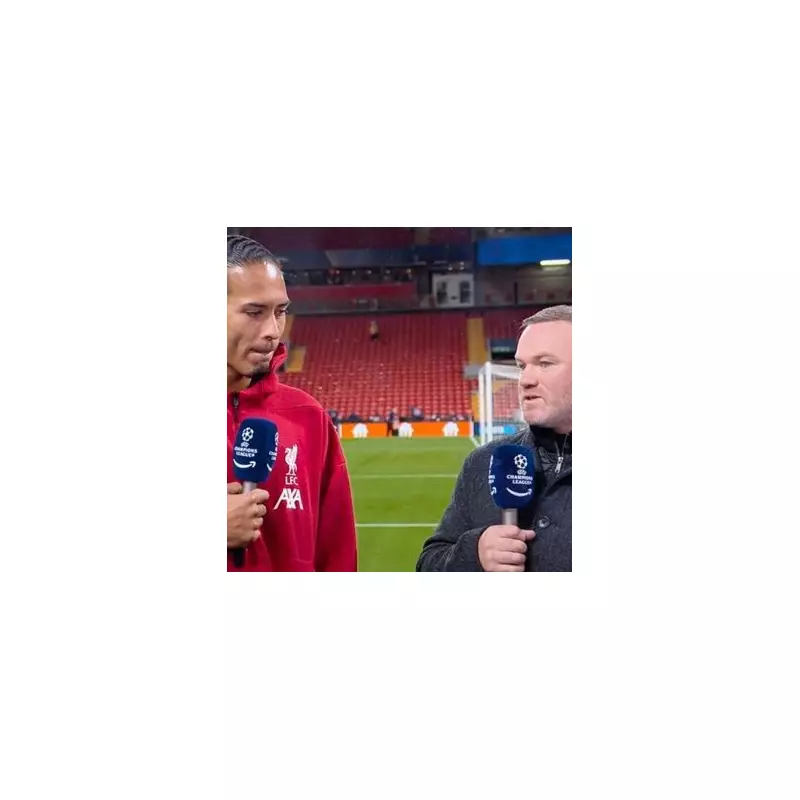 Wayne Rooney's Brutal Verdict on Van Dijk's Body Language Sparks Liverpool Debate