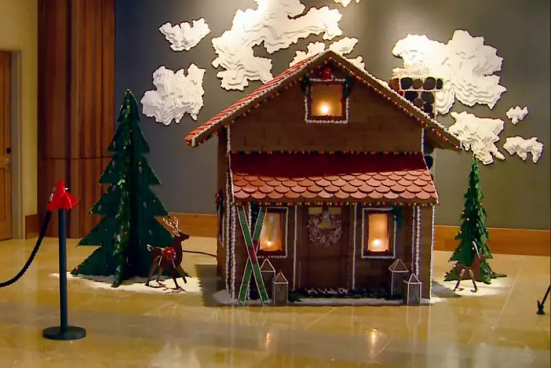 World's Largest Walkable Gingerbread House Built in Denver