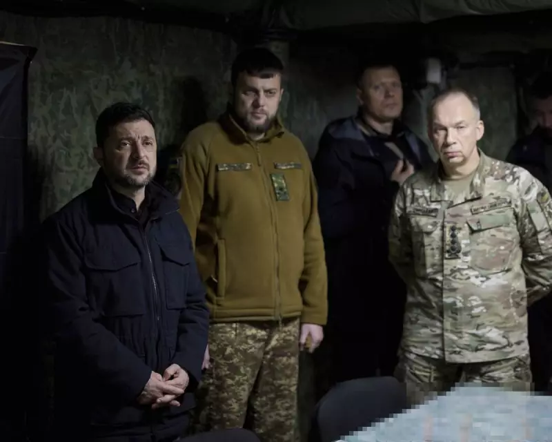 Zelenskyy's Frontline Visit: Ukrainian President Boosts Morale in Embattled Pokrovsk Sector