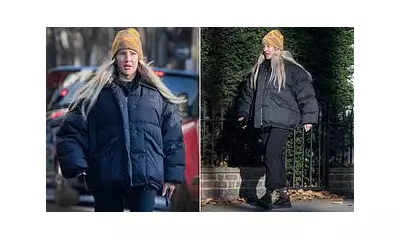 Ellie Goulding Sparks Pregnancy Rumours After London Stroll in Padded Jacket